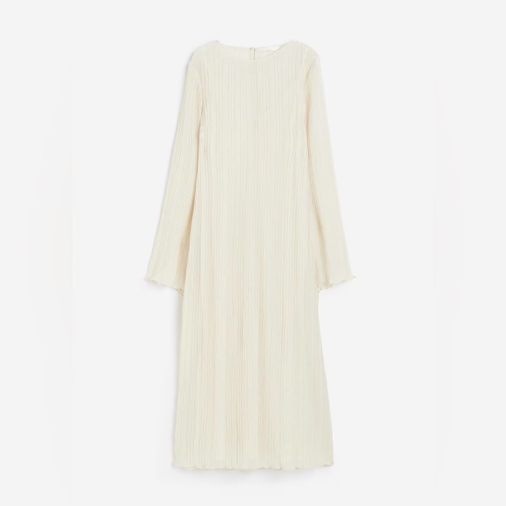 H&M Cream Maxi Dress